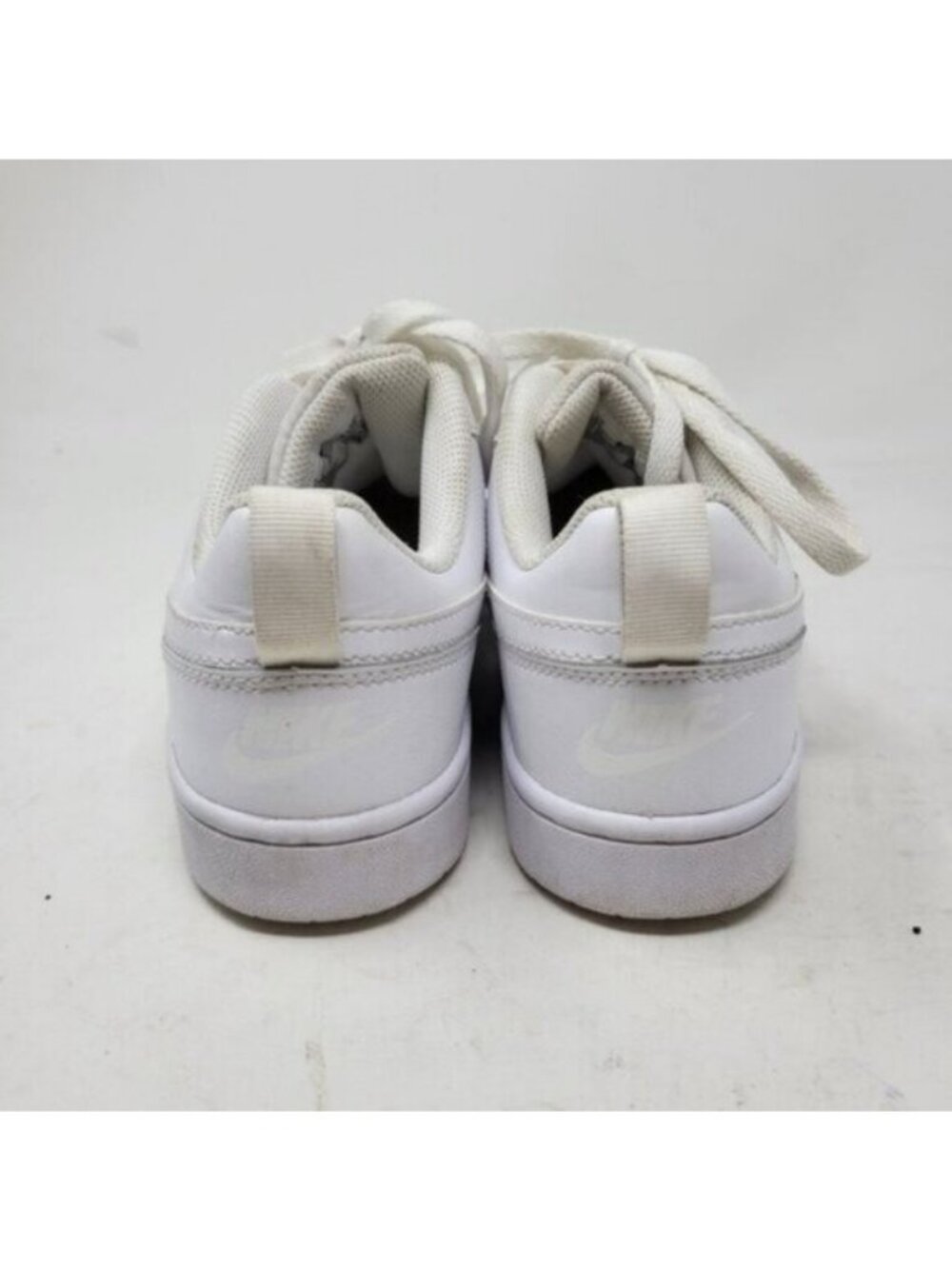 Nike | Court Borough Low 2 Big Kids Sneaker Shoe White - Picture 14 of 14